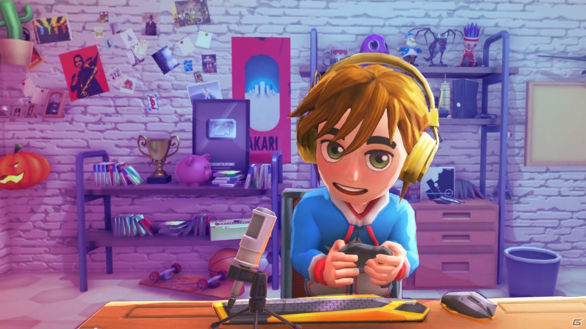 PS4/Switch/Xbox One向けSLG「Youtubers Life OMG」が発売！ハロウィンイベントも開催中の画像6