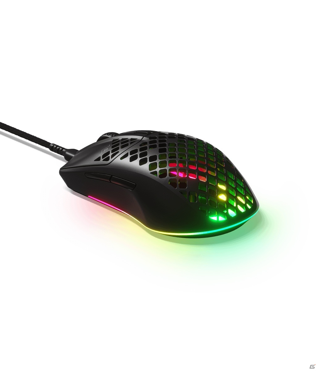 SteelSeries、スピードとパフォーマンスを追求した超軽量ゲーミングマウス「Aerox 3」「Aerox 3 Wireless」を発表の画像15