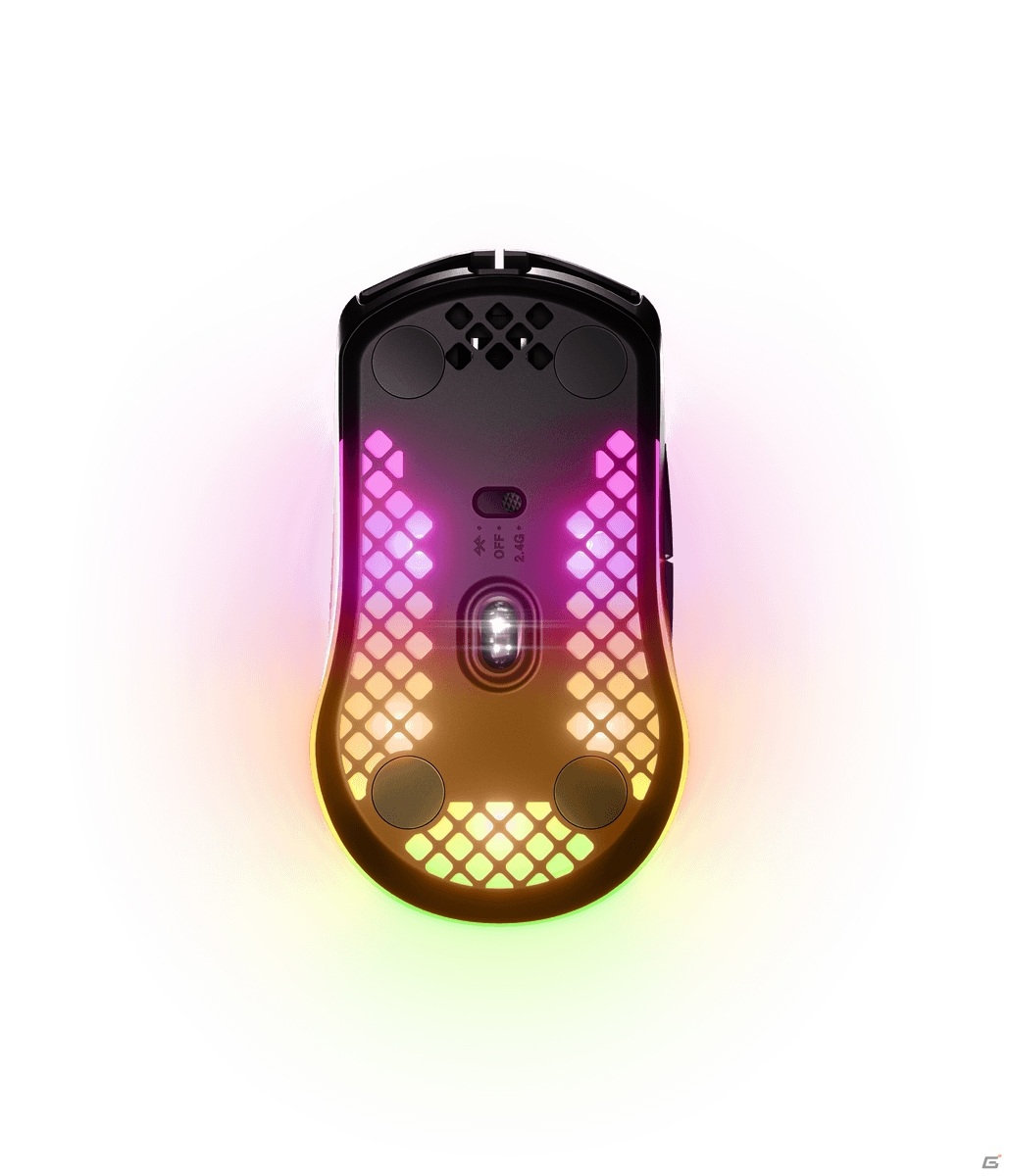 SteelSeries、スピードとパフォーマンスを追求した超軽量ゲーミングマウス「Aerox 3」「Aerox 3 Wireless」を発表の画像5