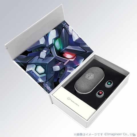 メダロット×Owltech 完全ワイヤレスイヤホン　クロスメサイア メダロットS」クロスメサイアをモチーフにした完全ワイヤレスイヤホン