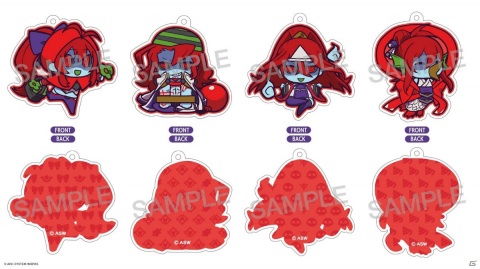 ブレイブルー Blazblue アクリルキーホルダー　イザナミ BLAZBLUE」からアズラエルとマイ、イザナミ、アマネのハロウィン