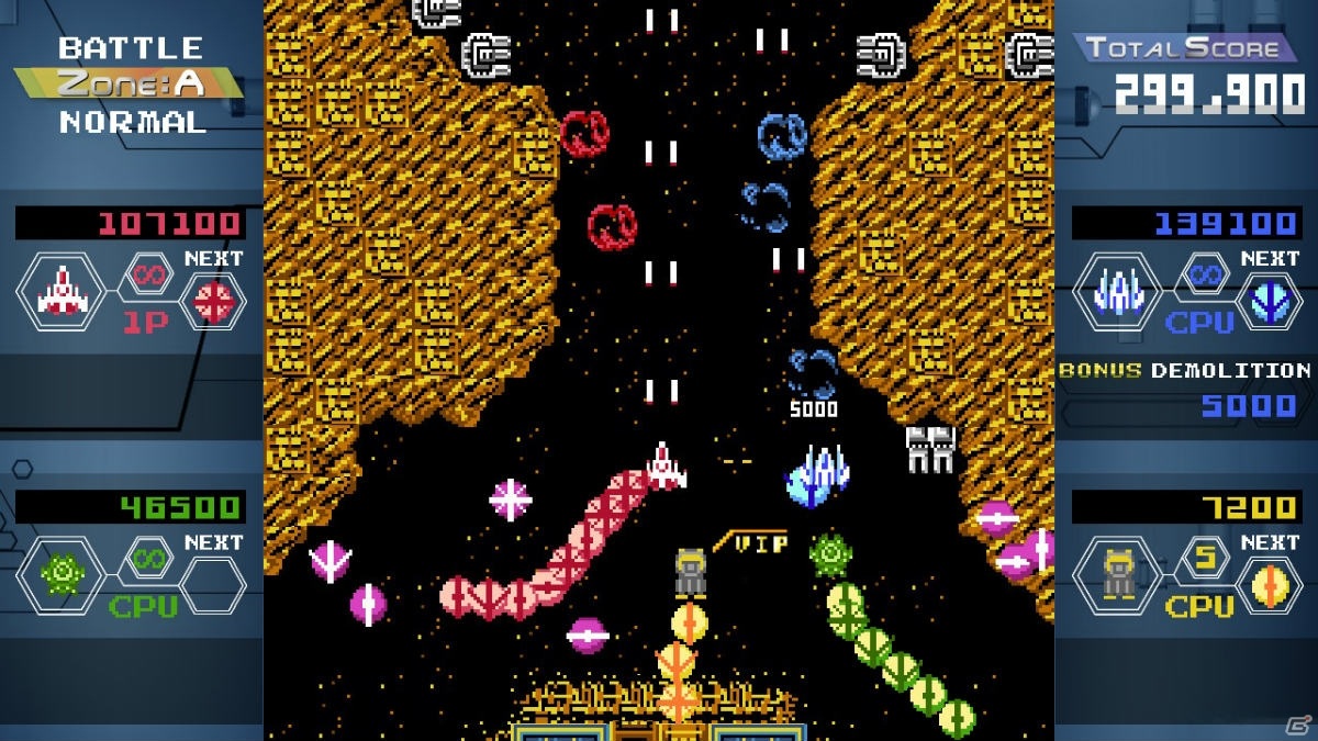 4人協力プレイが可能な8bit風STG「協撃 カルテットファイターズ」の数量限定Switchパッケージ版が登場！予約受付が開始の画像6