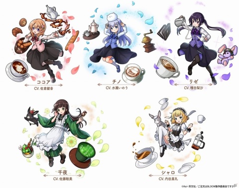 「ユニゾンリーグ」にてTVアニメ「ご注文はうさぎですか？ BLOOM」とのコラボが実施！の画像2
