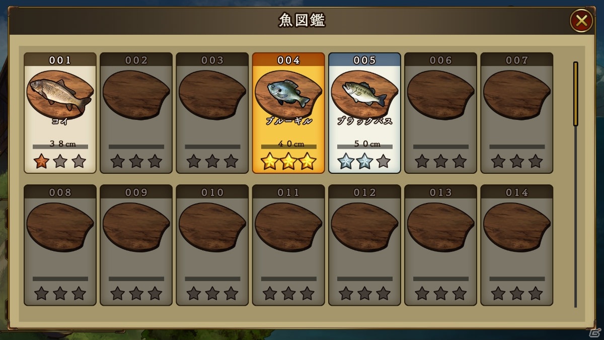 「アンクラウン」50種以上の魚が釣れる新コンテンツ「釣り」が実装！プリセットなど便利な機能も登場の画像3