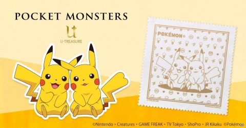 「ポケモン」よりオスとメスのピカチュウをデザインしたジュエリークロスが登場の画像1