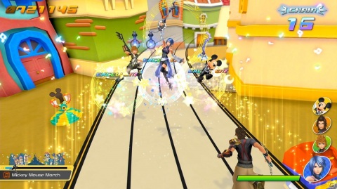 「キングダム ハーツ メロディ オブ メモリー」FIELD BATTLEでは王様が4人目のパーティーメンバーに！の画像4