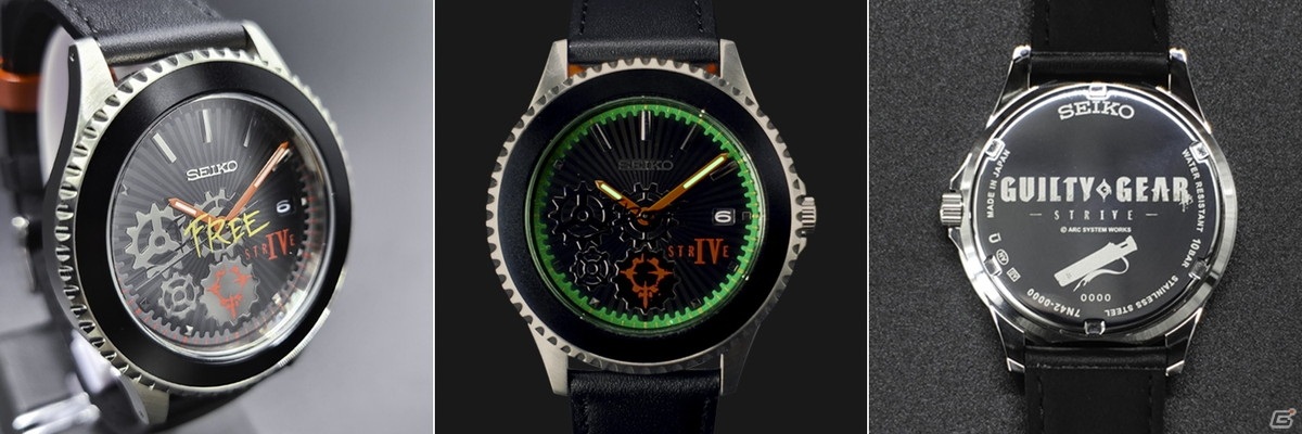 SEIKO GUILTY GEAR コラボ　ギルティギア セイコー　クォーツ セイコー コラボウォッチ「GUILTY GEAR」 ソル=バッドガイモデル