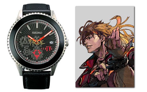 セイコー コラボウォッチ“GUILTY GEAR”ソル＝バッドガイモデルが発売決定！