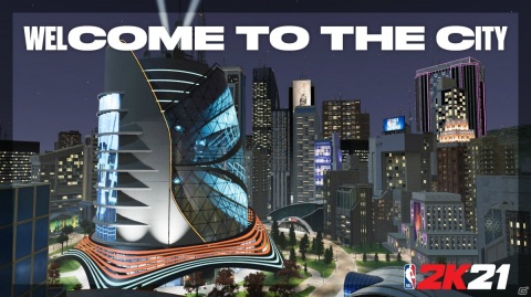 次世代機版「NBA 2K21」マルチプレイの新たな舞台となるオンライン仮想空間「ザ・シティ」が公開!の画像1