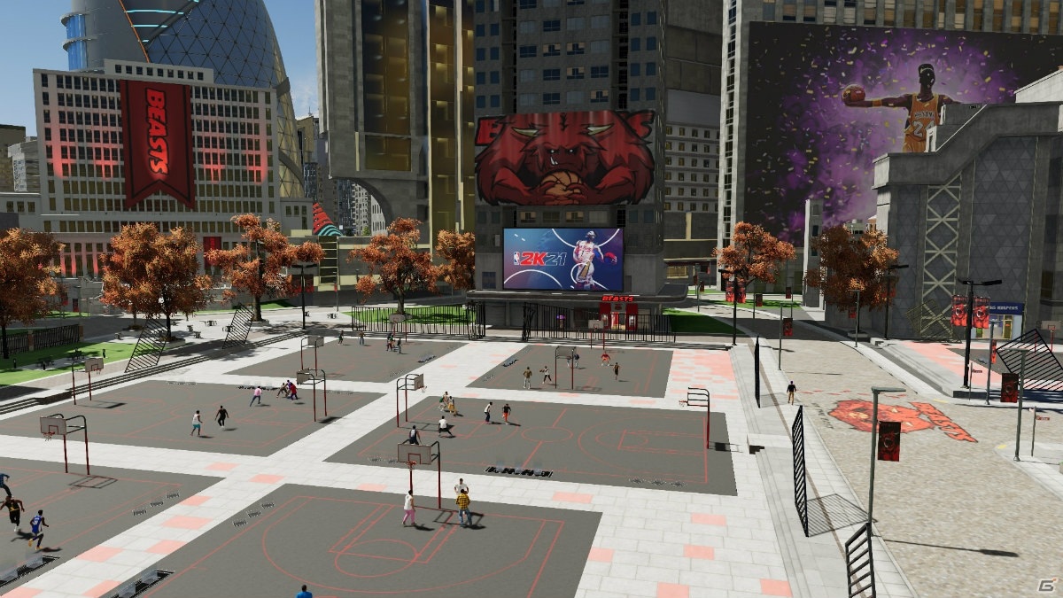 次世代機版「NBA 2K21」マルチプレイの新たな舞台となるオンライン仮想空間「ザ・シティ」が公開！の画像10