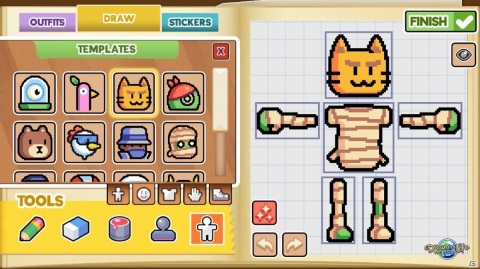 手描きのヒーローが活躍するACT「ドローン トゥ ライフ ～ 2つの王国 ～」がSwitch/Steam/iOS/Androidで12月8日に発売！の画像6