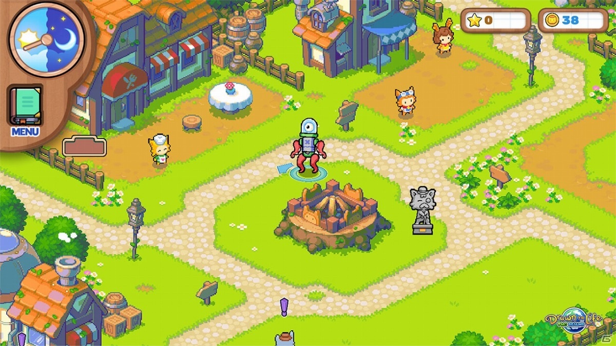 手描きのヒーローが活躍するACT「ドローン トゥ ライフ ～ 2つの王国 ～」がSwitch/Steam/iOS/Androidで12月8日に発売！の画像10