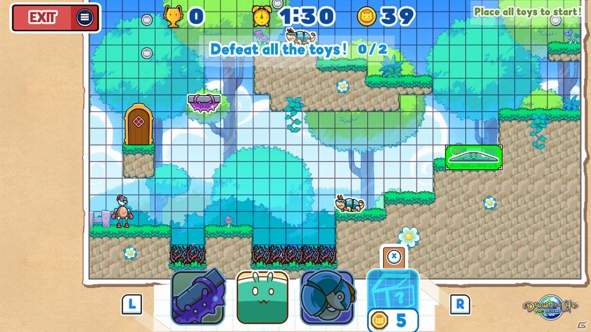 手描きのヒーローが活躍するACT「ドローン トゥ ライフ ～ 2つの王国 ～」がSwitch/Steam/iOS/Androidで12月8日に発売！の画像4