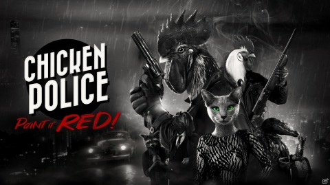 ノワールADV「Chicken Police」がSteamでリリース！PS4/Switch版は12月10日に発売予定の画像1