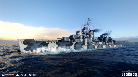 「World of Warships: Legends」に峯風や初春などの日本艦艇が追加！ブラックフライデー限定の陸奥や愛宕も登場の画像9