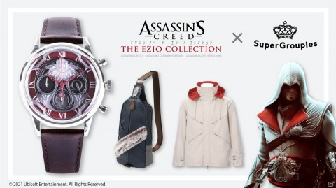 SuperGroupiesより「アサシン クリード」シリーズのエツィオをイメージしたコラボアイテムが登場！の画像1