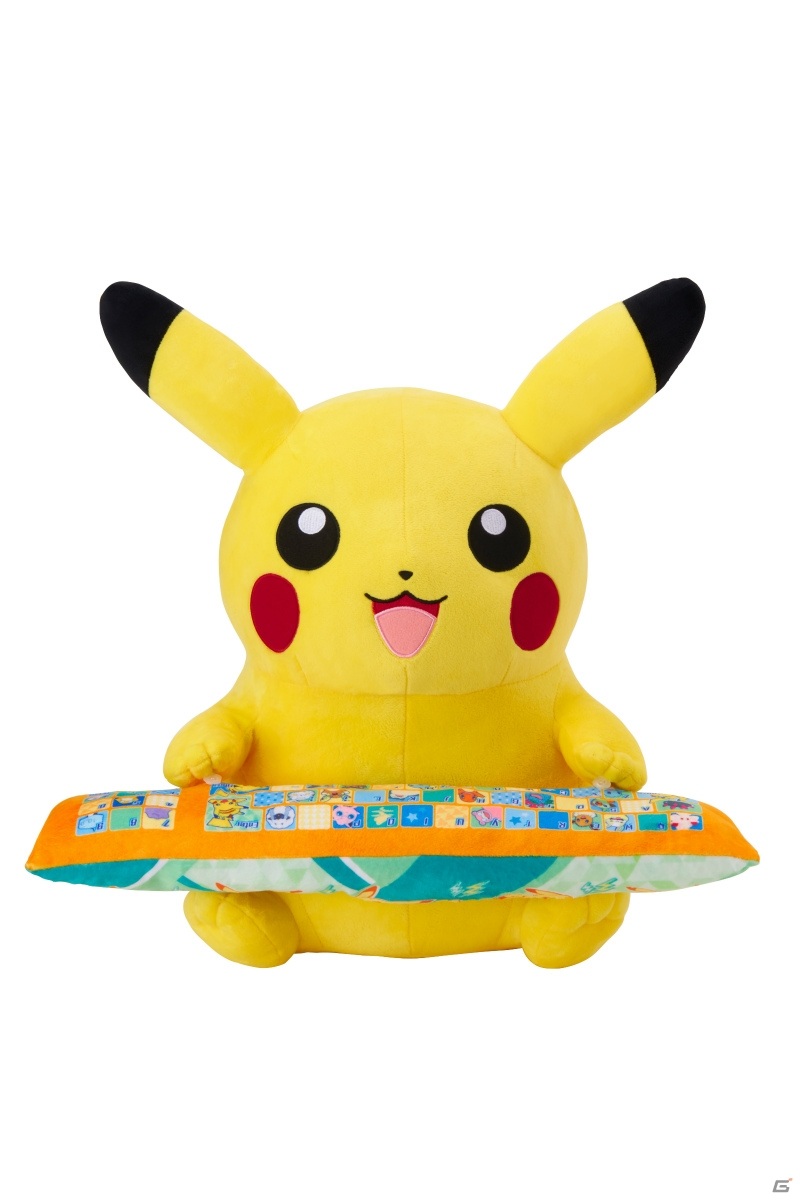 テレワークに相棒を！ピカチュウのぬいぐるみ型PCクッションとアームレストのセットが登場の画像2