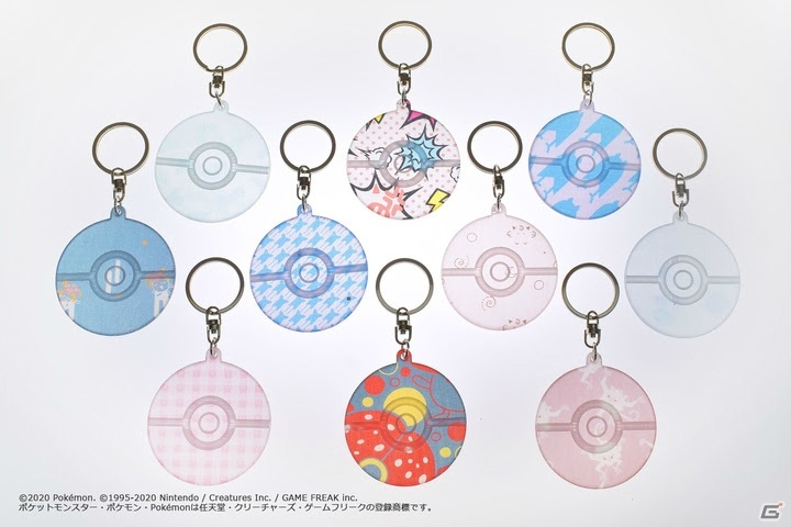 ポケモンシャツの生地の端切れを再利用したアクリルキーホルダー第2弾が登場！ポケモン図鑑のNo.029からNo.059までがラインナップの画像5