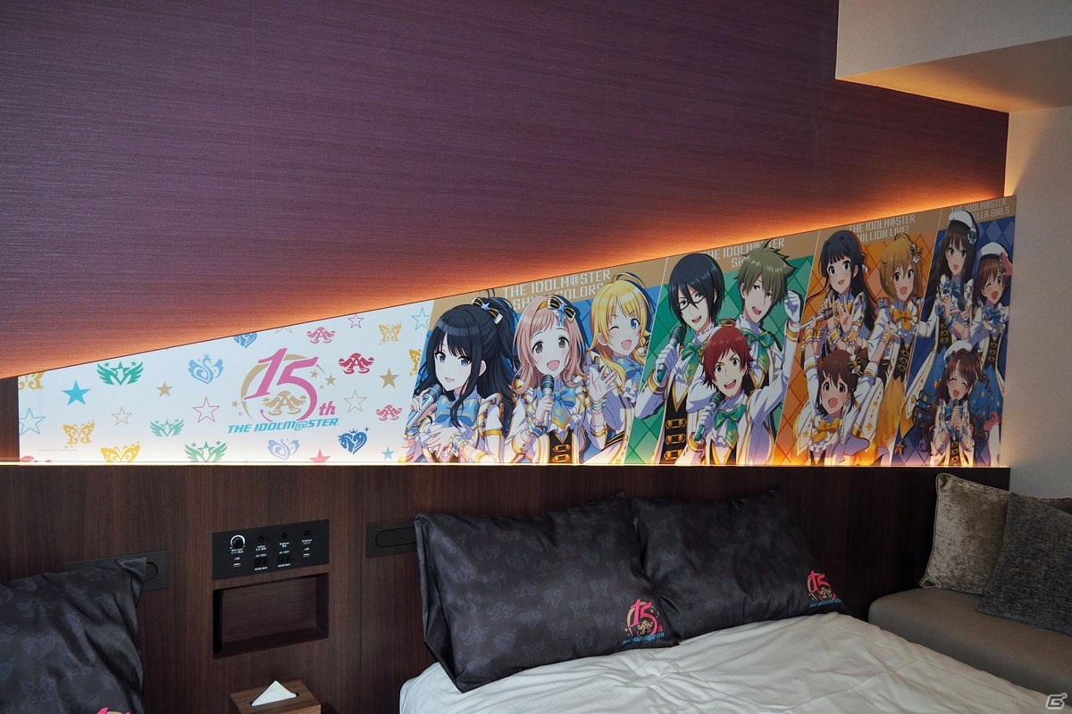 落ち着いた雰囲気の中でアイドルたちの姿を楽しむ―「変なホテルとアイドルマスター」メディア向け客室内覧をレポートの画像7