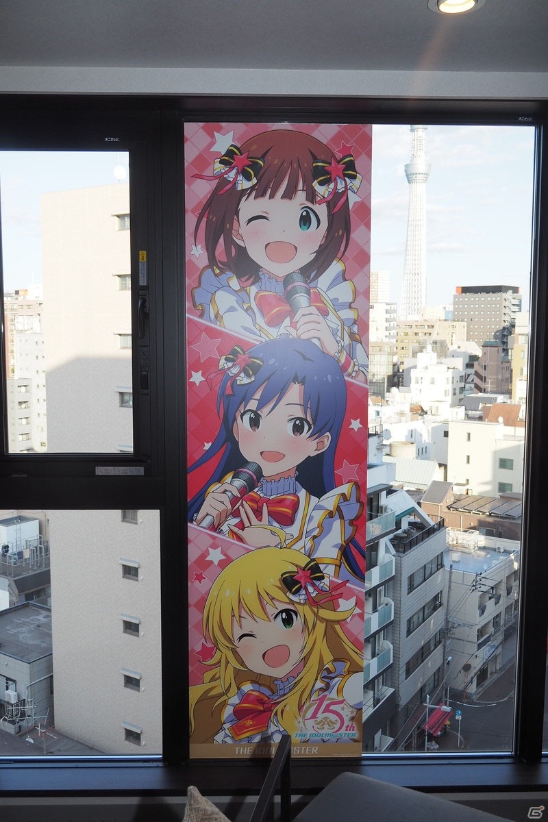 落ち着いた雰囲気の中でアイドルたちの姿を楽しむ―「変なホテルとアイドルマスター」メディア向け客室内覧をレポートの画像8