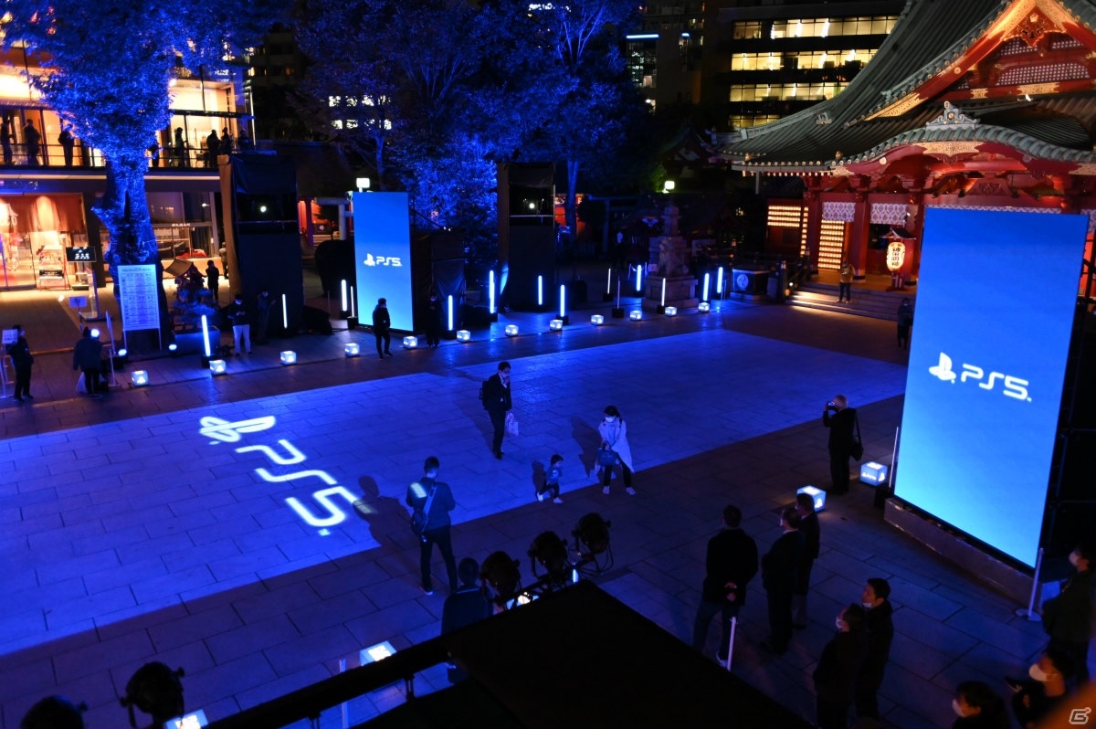 PS5が本日発売！神田明神にて11月11日に実施された記念のライトアップイベントの模様が公開の画像19