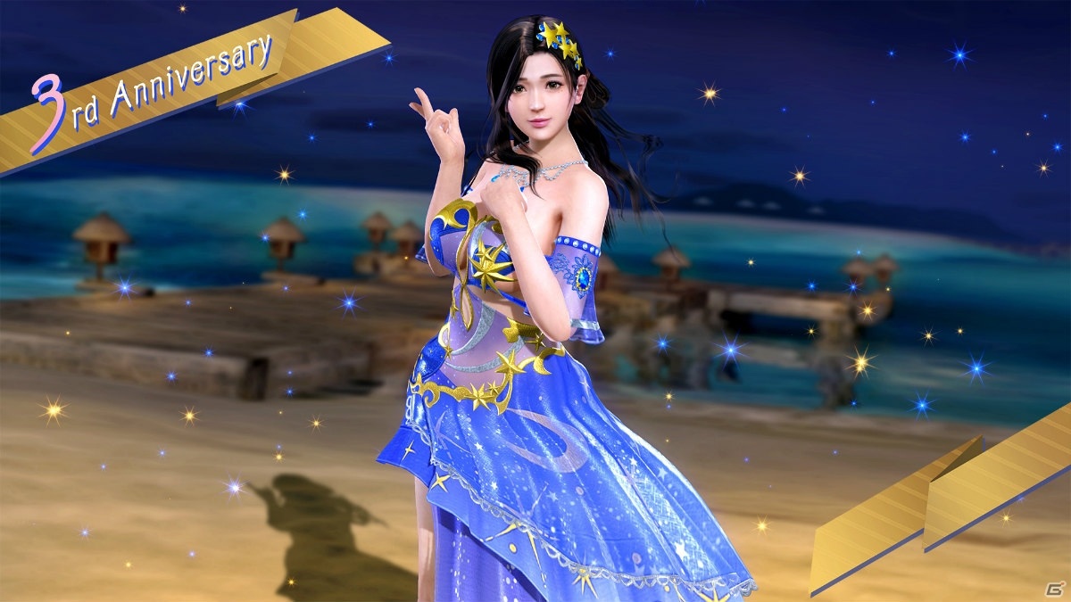 「DEAD OR ALIVE Xtreme Venus Vacation」3周年アニバーサリーキャンペーンが開始！コーデガチャが最大100連無料にの画像9