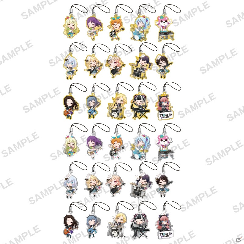7バンド35人が勢ぞろい！「バンドリ！ ガールズバンドパーティ！ セガ限定プライズキャンペーン」が12月5日より開催の画像4