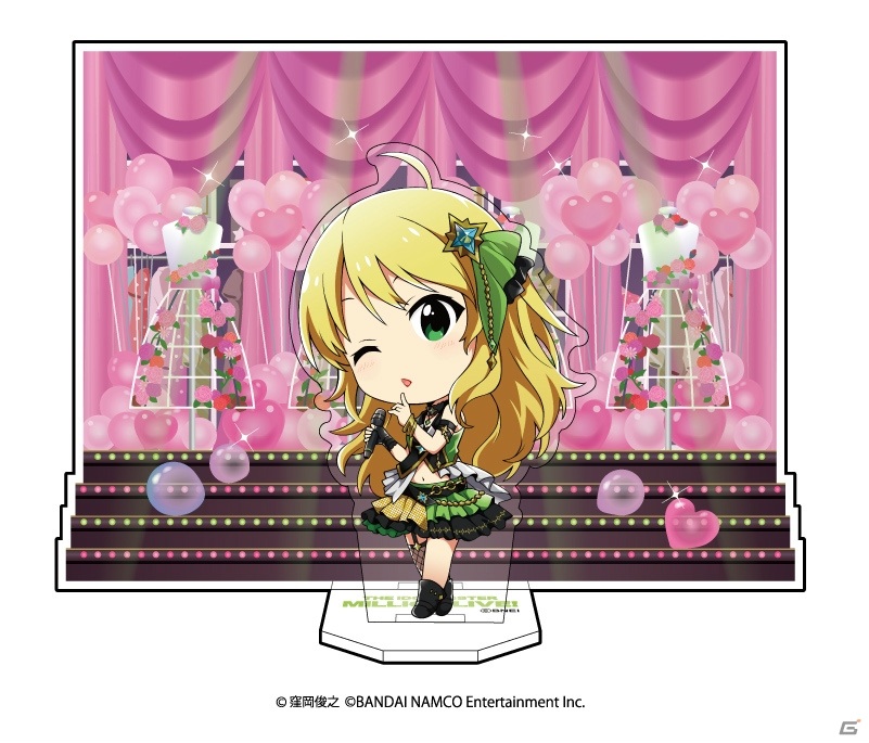 「アイドルマスター ミリオンライブ！ アクリルキャラプレートぷち04」が2021年2月に発売！の画像2
