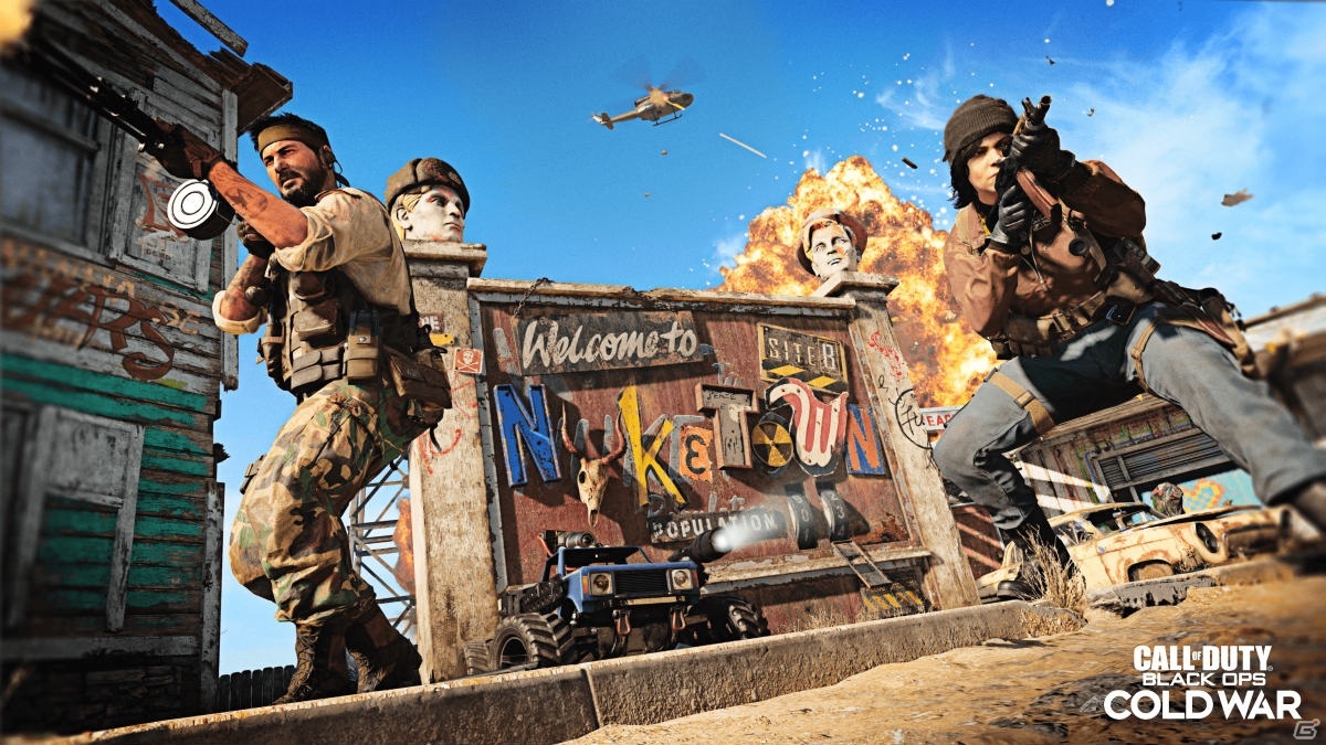 「コール オブ デューティ ブラックオプス コールドウォー」マルチプレイヤー専用マップ「Nuketown ’84」が11月25日に追加！の画像4