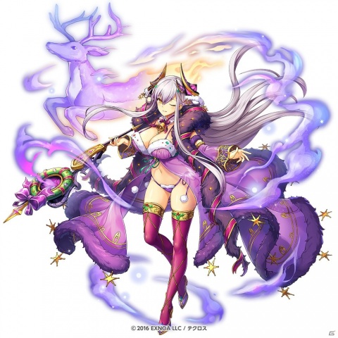 「神姫PROJECT A」でイリスやハトホル、ラクチェがクリスマス衣装に！レイドイベント「雪夜に煌めく虹の架け橋」も開催の画像2