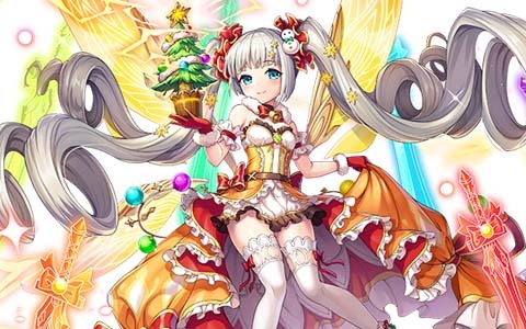 「神姫PROJECT A」でイリスやハトホル、ラクチェがクリスマス衣装に！レイドイベント「雪夜に煌めく虹の架け橋」も開催
