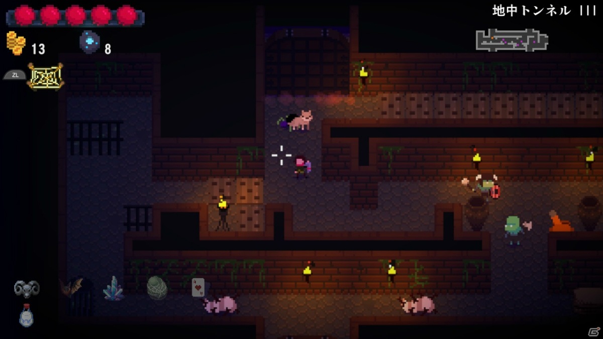 本日発売「マナスパーク」新たなスクリーンショットが公開！プレイする度にダンジョンが変わるアクションRPGの画像3
