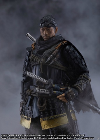 「Ghost of Tsushima」より冥人「境井仁」がfigmaになって登場！特徴的なマントは布を使って表現の画像14