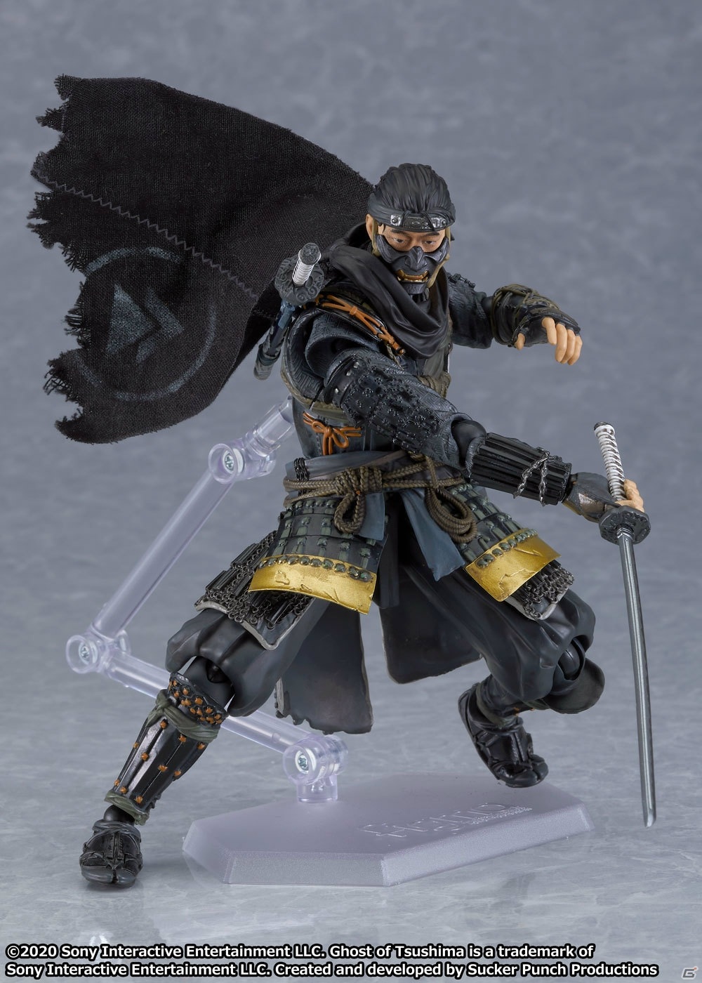 「Ghost of Tsushima」より冥人「境井仁」がfigmaになって登場！特徴的なマントは布を使って表現の画像5