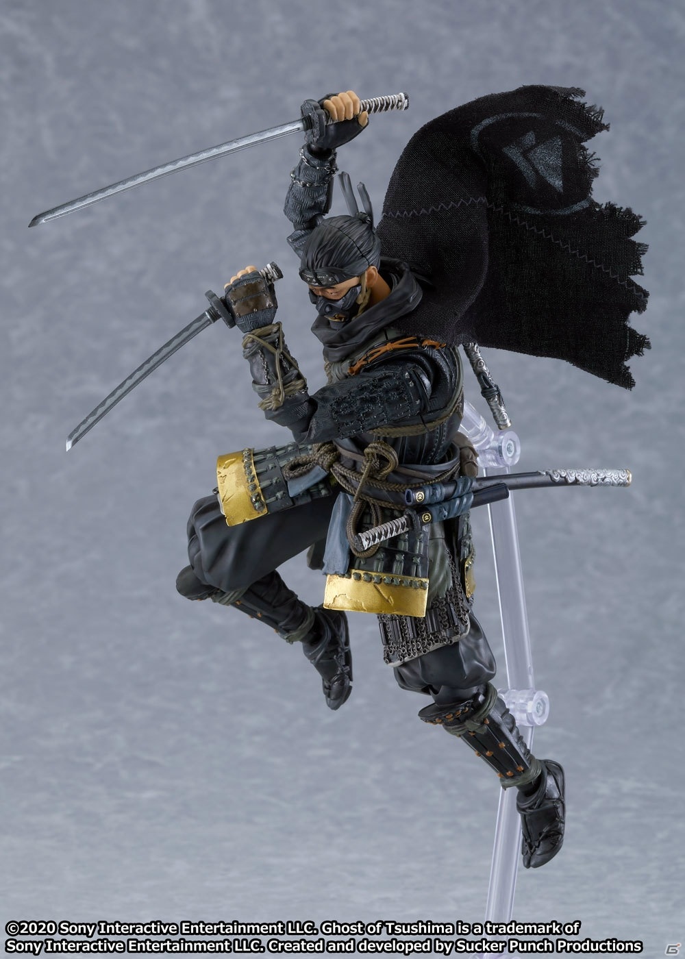 「Ghost of Tsushima」より冥人「境井仁」がfigmaになって登場！特徴的なマントは布を使って表現の画像6