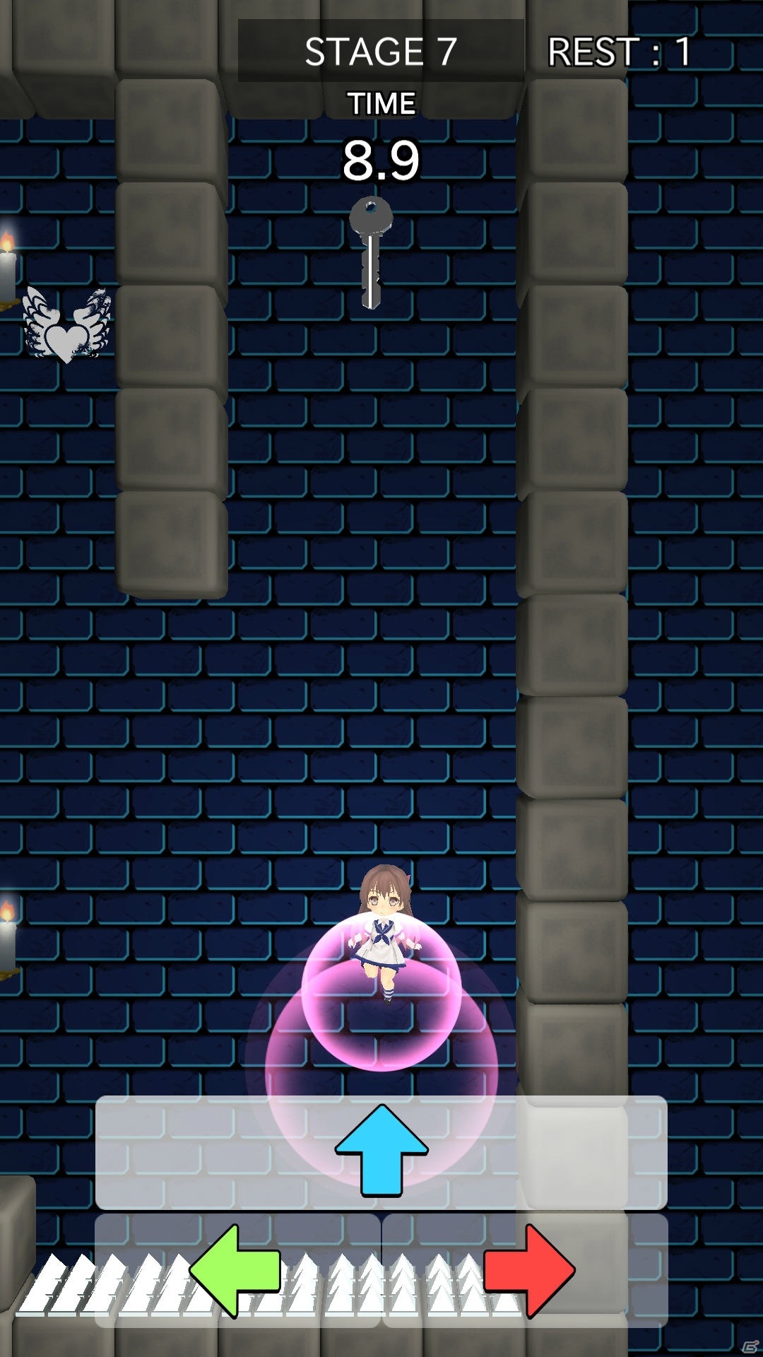 空中浮遊の力を使ってゴールを目指せ！「翔べ！エスパーぴえん」がiOS/Android向けに配信開始の画像4