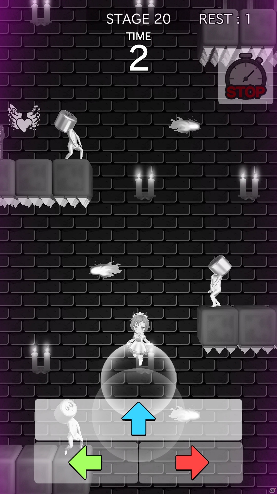 空中浮遊の力を使ってゴールを目指せ！「翔べ！エスパーぴえん」がiOS/Android向けに配信開始の画像6