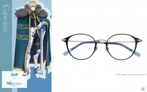 「Zoff×劇場版 Fate/Grand Order -神聖円卓領域キャメロット-」コラボアイウェアの全6モデルが公開！の画像2