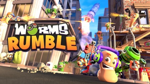 「Worms」シリーズ最新作がバトルロイヤルになって登場！「Worms Rumble」がPS5/PS4/PC向けに配信の画像1