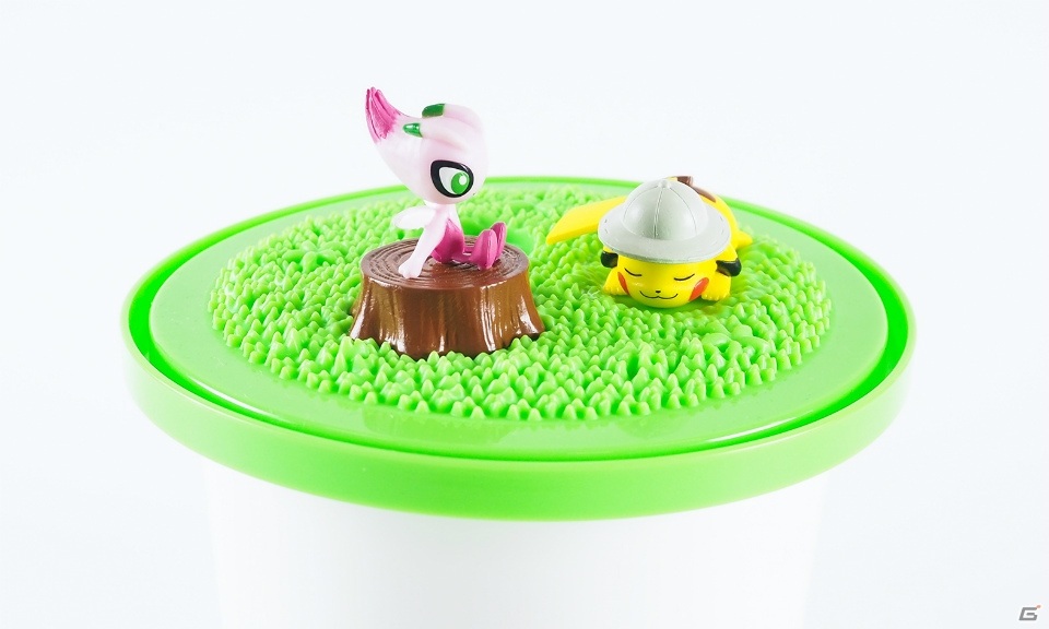 「劇場版ポケットモンスター ココ」ピカチュウと色ちがいセレビィのフィギュアが入ったテラリウム風ドリンクケースが登場！の画像5