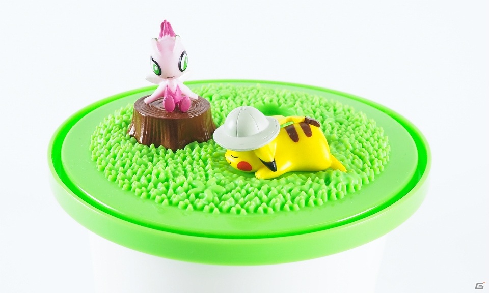 「劇場版ポケットモンスター ココ」ピカチュウと色ちがいセレビィのフィギュアが入ったテラリウム風ドリンクケースが登場！の画像6