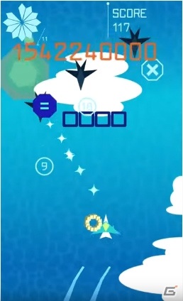 iOS/Android「スカイトップ」が配信！数式の作り方次第で1億点以上も得点が変わる演算フライトアクションゲームの画像2