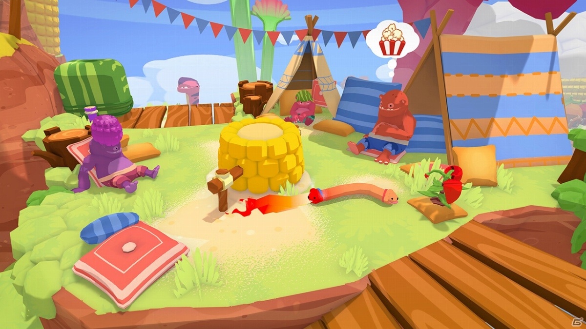 アタマが2つのワンコを操るACT「犬 犬（PHOGS!）」がPS4/XboxSX|S/Xbox One/Switch/Steam向けに本日発売！の画像2