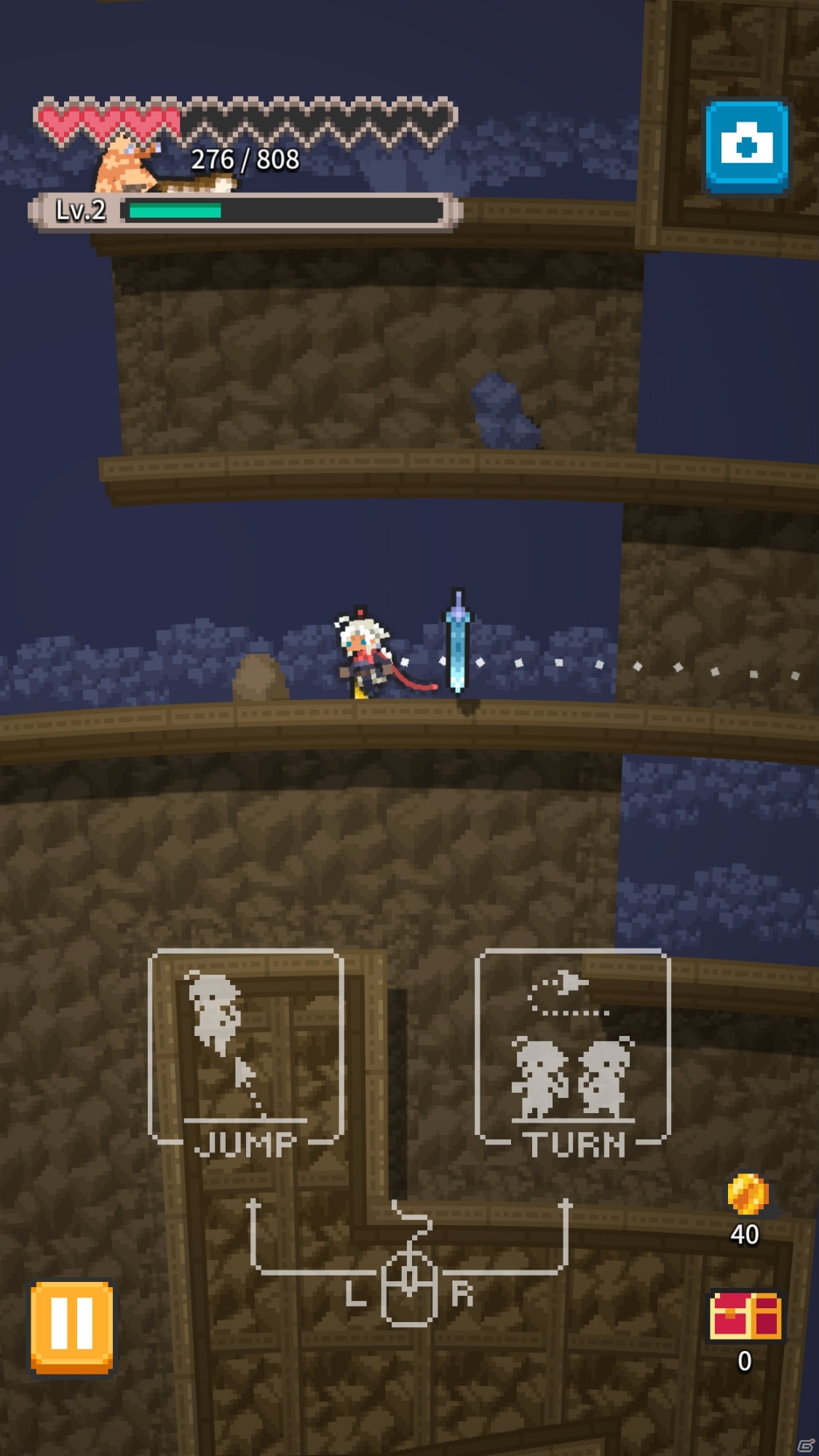 単純操作で繰り返し遊べるハクスラアクション「RogueRun～無間ノ塔［Abyss Tower］」がiOS/Androidで配信！の画像3