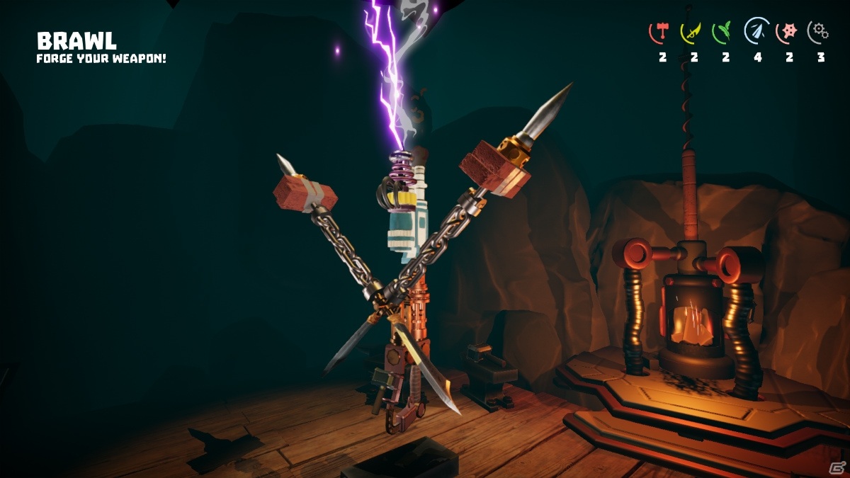 自分だけの武器を造って戦うオンラインマルチプレイヤーゲーム「Forge and Fight!」の完全日本語対応版がリリース！の画像1