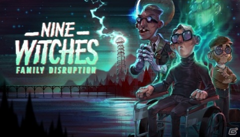 ピクセルアートが特徴のオカルトアドベンチャー「Nine Witches: 家族騒動」がPS4/Switch/PC向けに2021年初頭に発売！の画像1