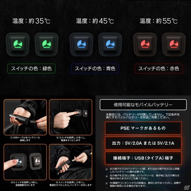 大寒波を想定した最強ゲーミング着る毛布！電熱ヒーター搭載の「ダメ着4GWヒーター」が発売の画像7