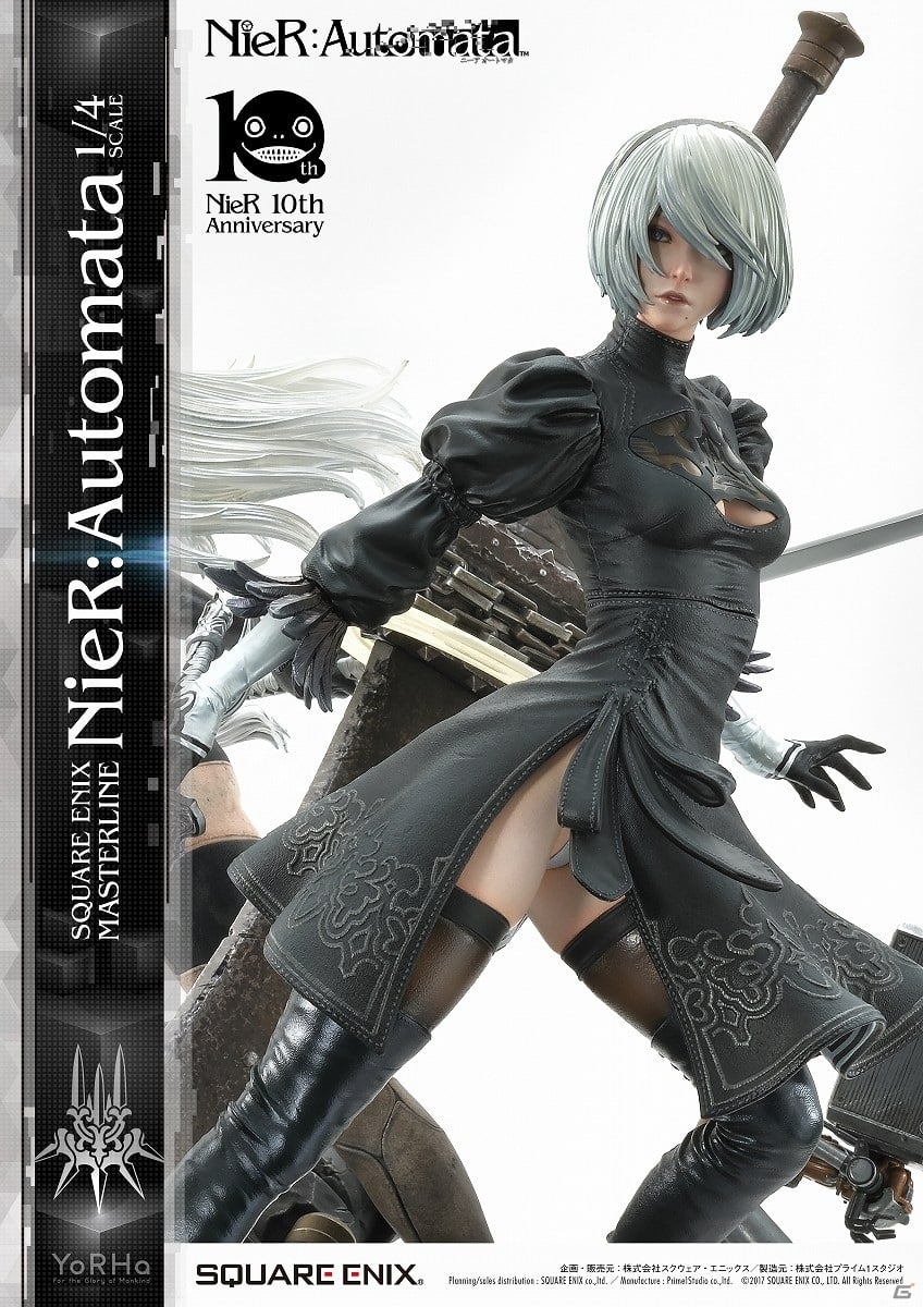 「NieR:Automata」の世界感を纏め上げたハイエンドコレクタブルスタチューが発売決定！の画像11
