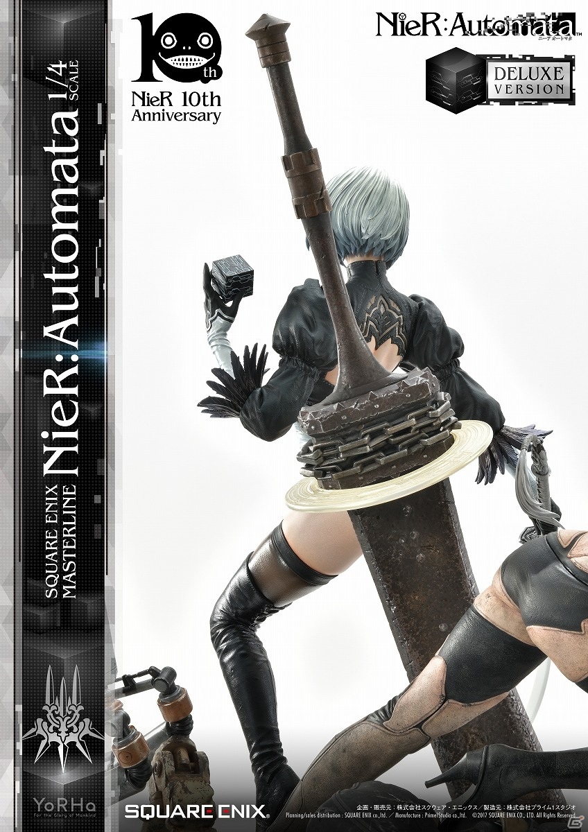 「NieR:Automata」の世界感を纏め上げたハイエンドコレクタブルスタチューが発売決定！の画像120