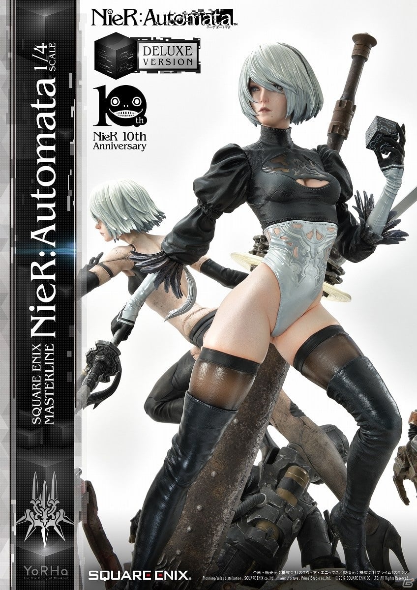 「NieR:Automata」の世界感を纏め上げたハイエンドコレクタブルスタチューが発売決定！の画像121